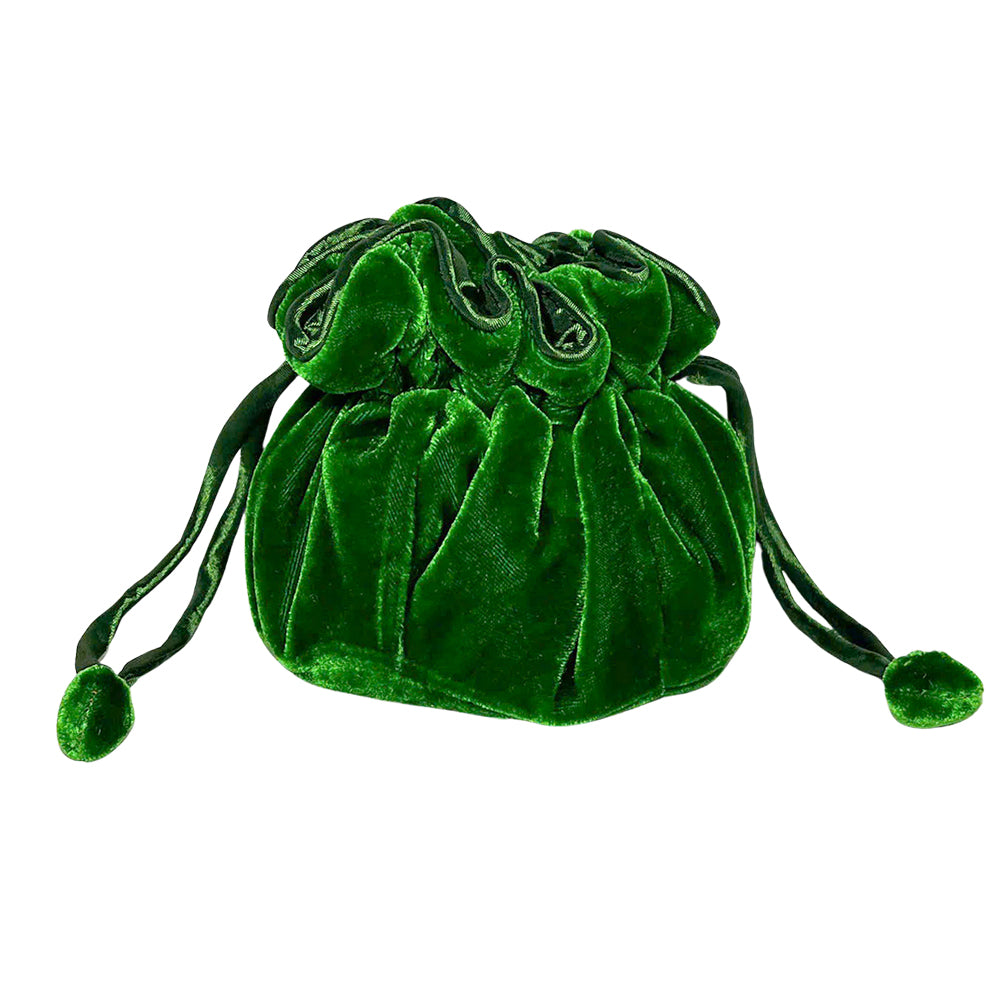 Velvet Draw Pull Purse