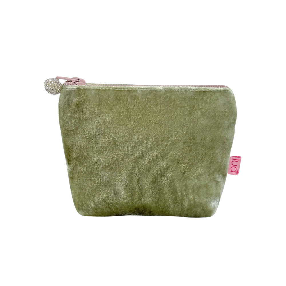 Lua Mini Purse Plain Silk Velvet