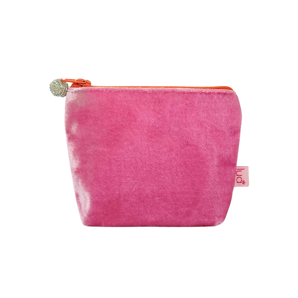 Lua Mini Purse Plain Silk Velvet