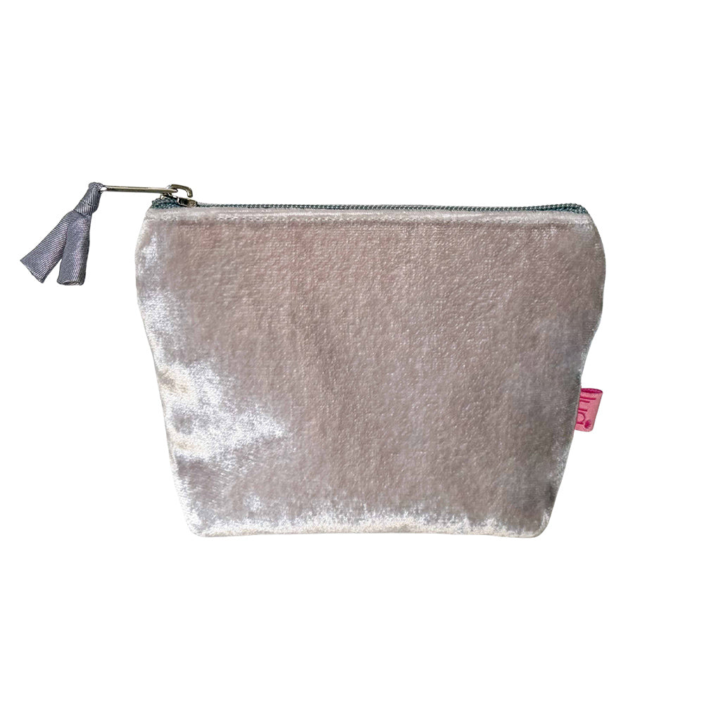 Lua Mini Purse Plain Silk Velvet