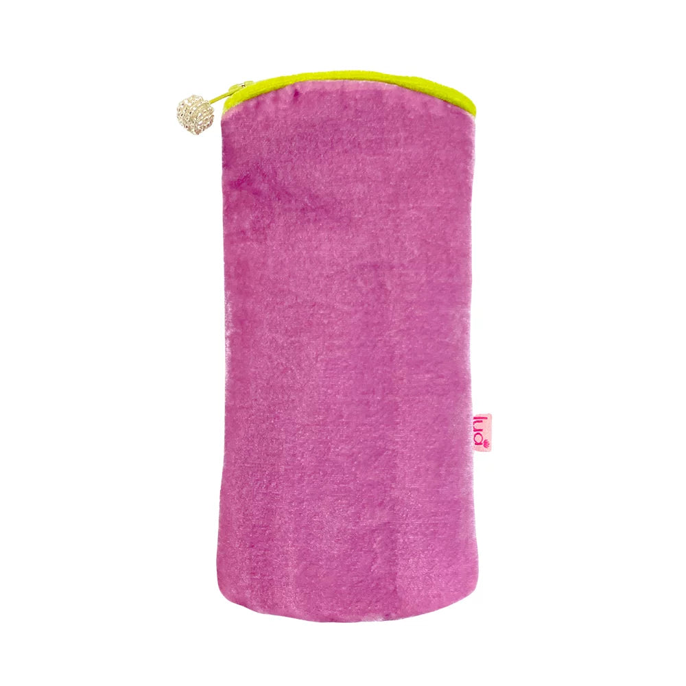 Lua Plain Velvet Glasses Case