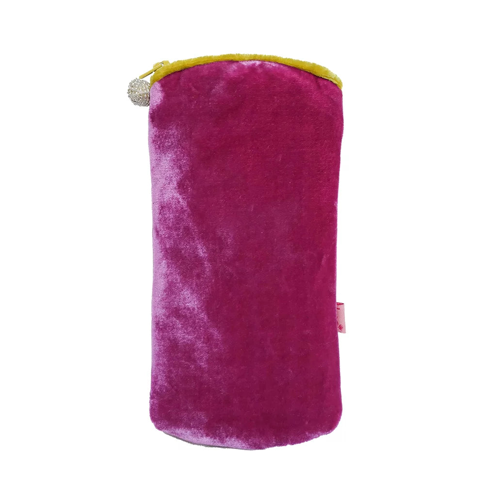 Lua Plain Velvet Glasses Case