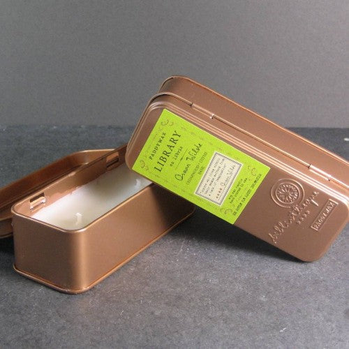 Library Two Wick Travel Tin - Oscar Wilde