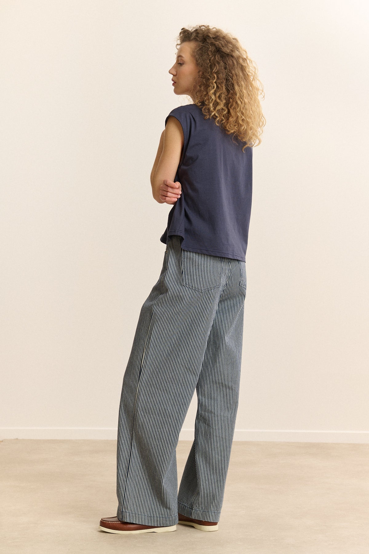 Garance Paris Vivi Tee shirt in Marine