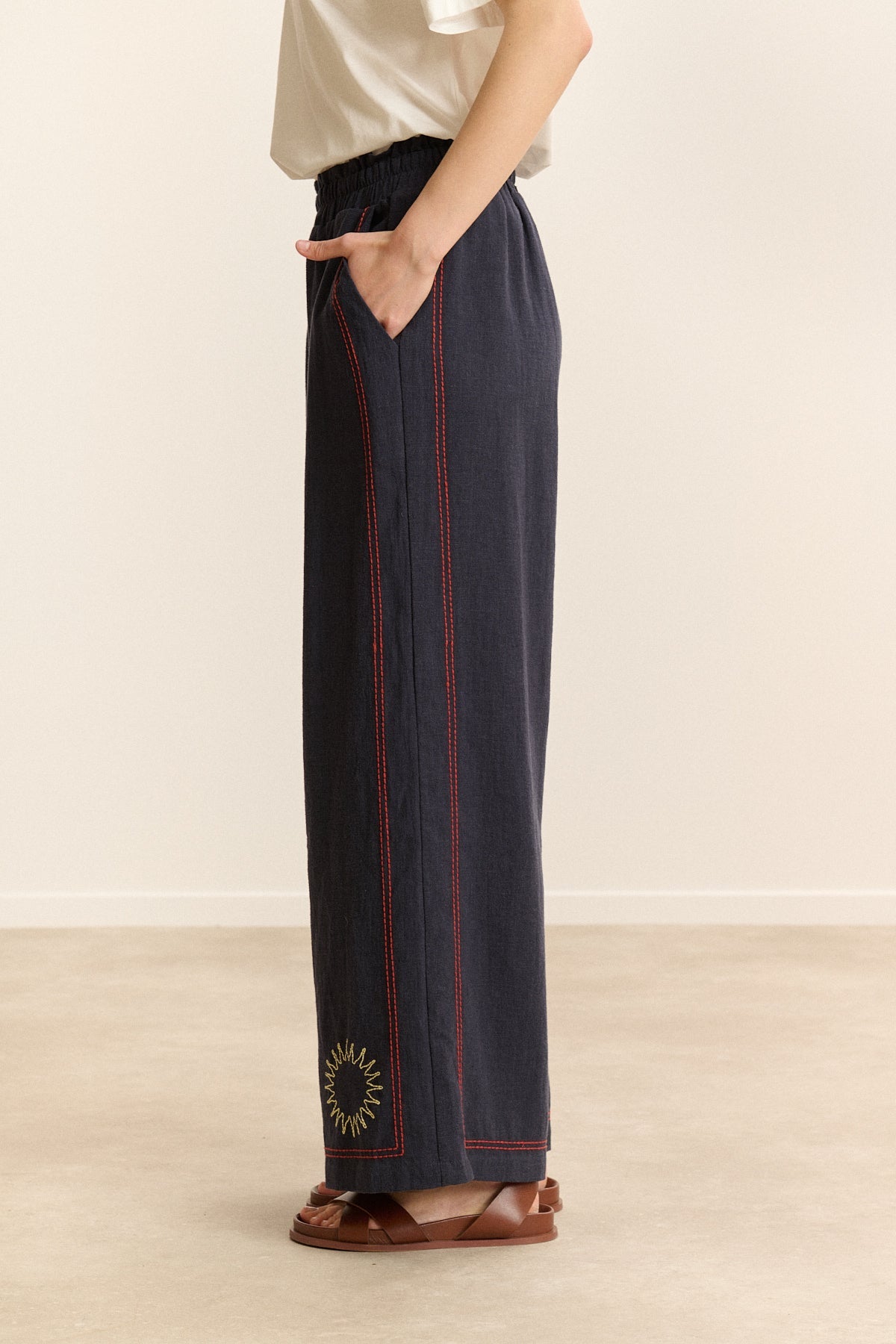 Garance Paris Conor Pants in Marine