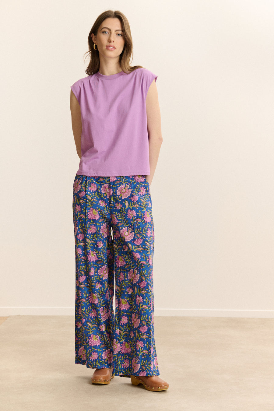 Garance Paris Vivi Tee shirt in Lilac