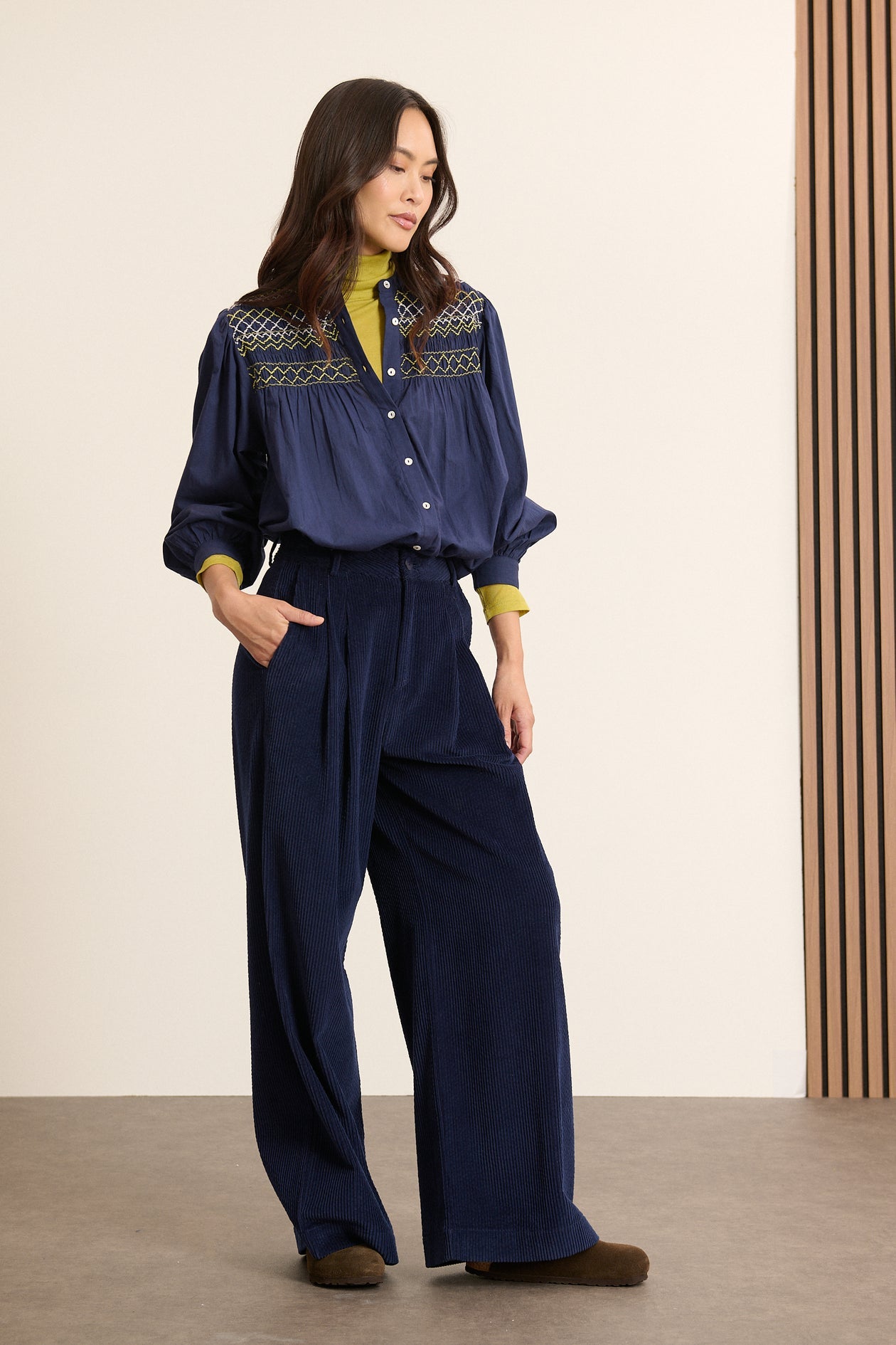 Garance Paris Ketty Blouse in Marine