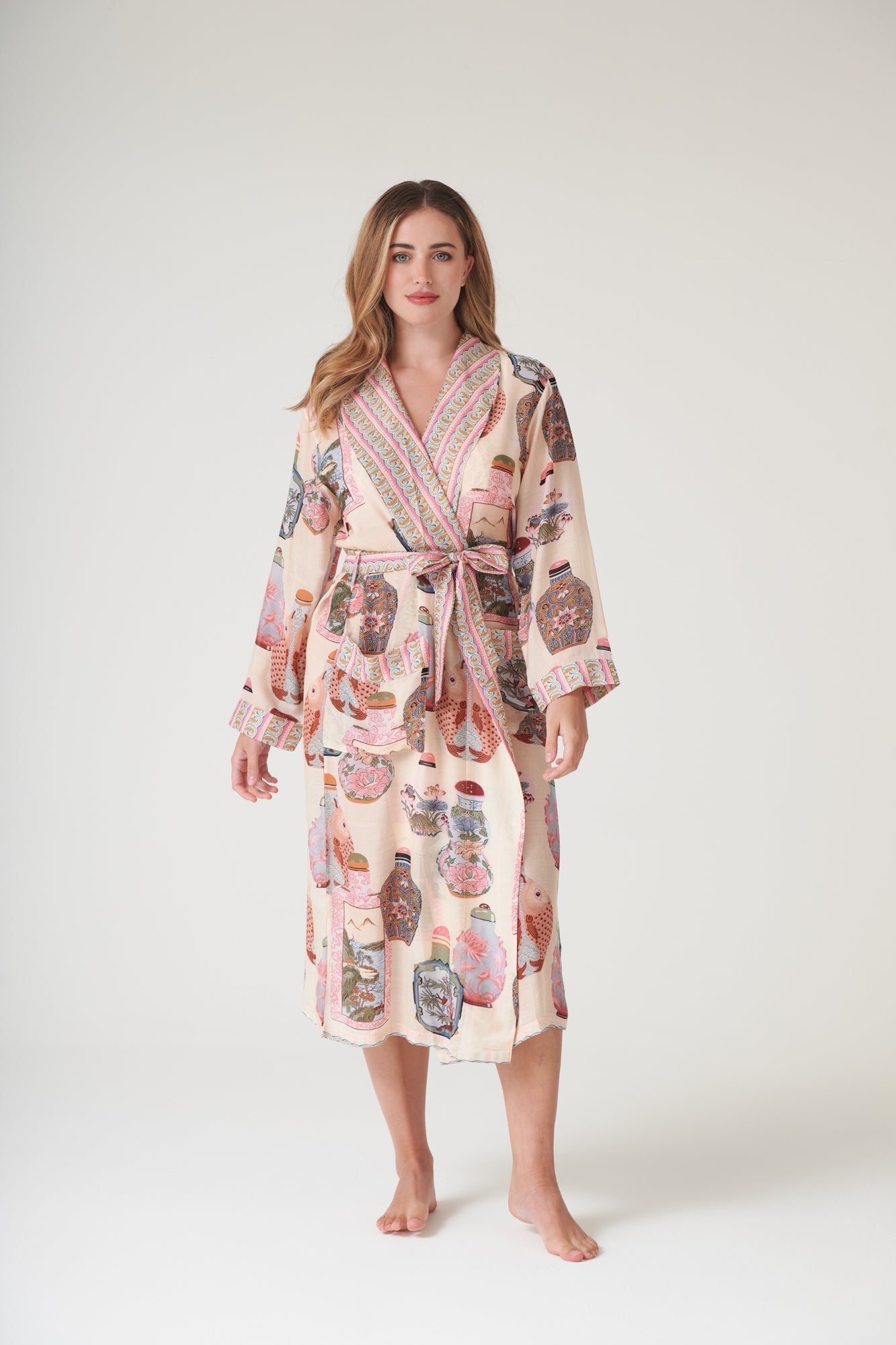 One Hundred Stars Perfume Bottles Blush Gown