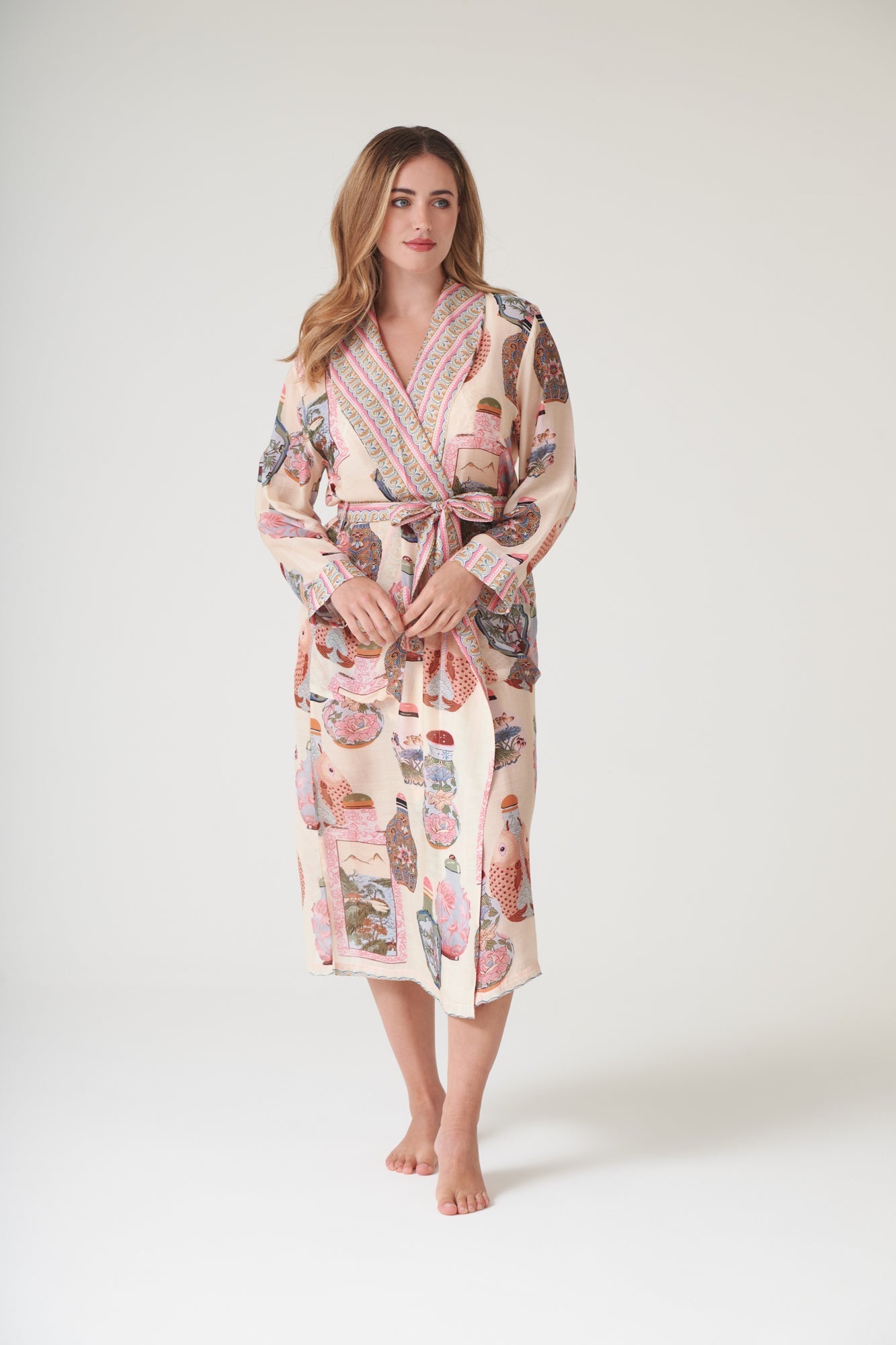 One Hundred Stars Perfume Bottles Blush Gown