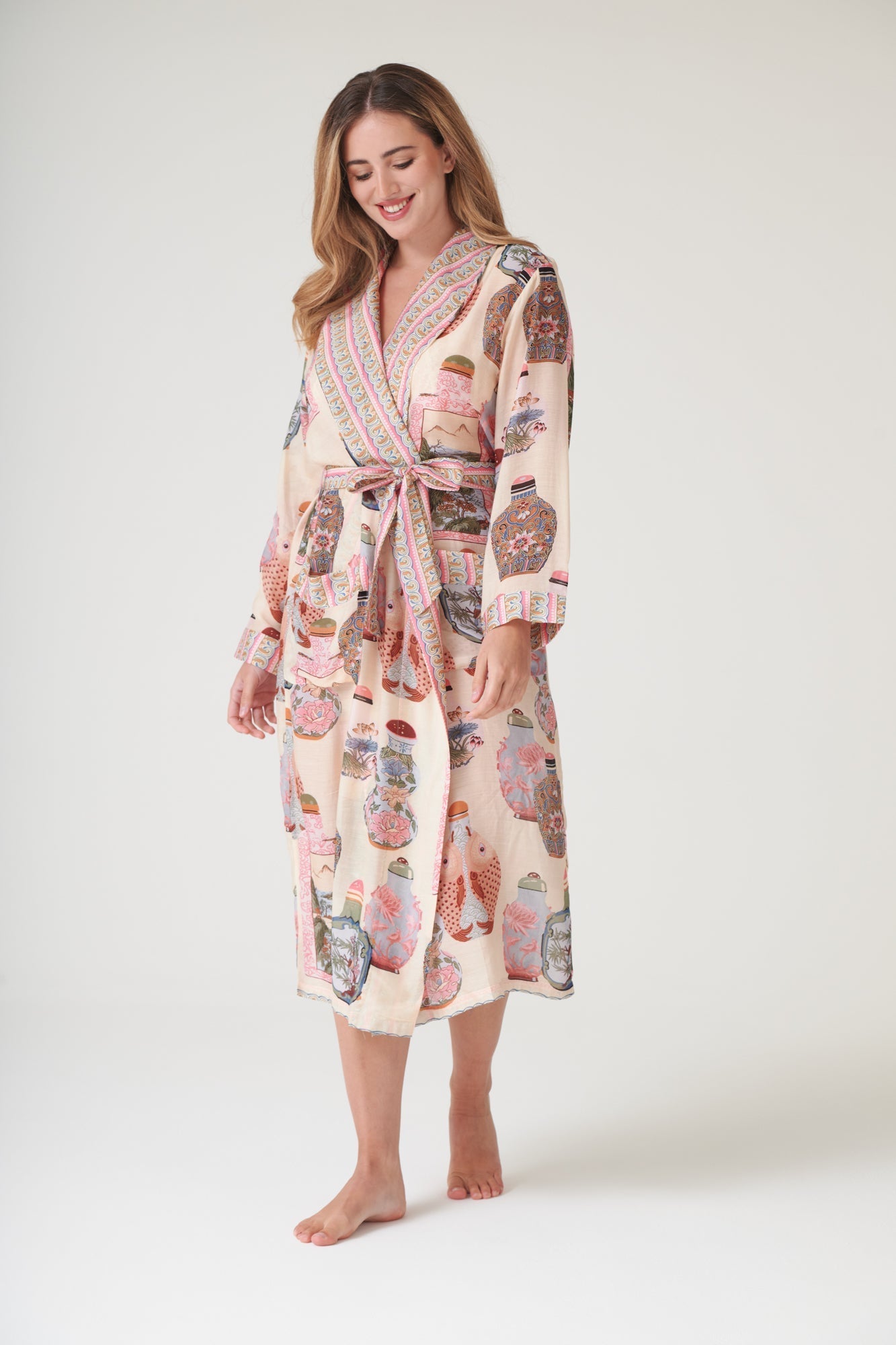 One Hundred Stars Perfume Bottles Blush Gown