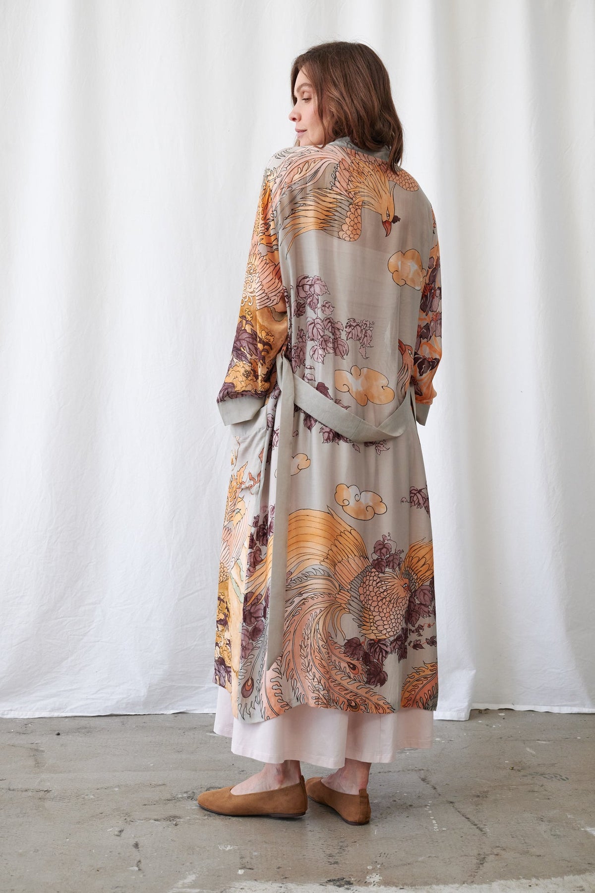 One Hundred Stars Phoenix Grey Gown