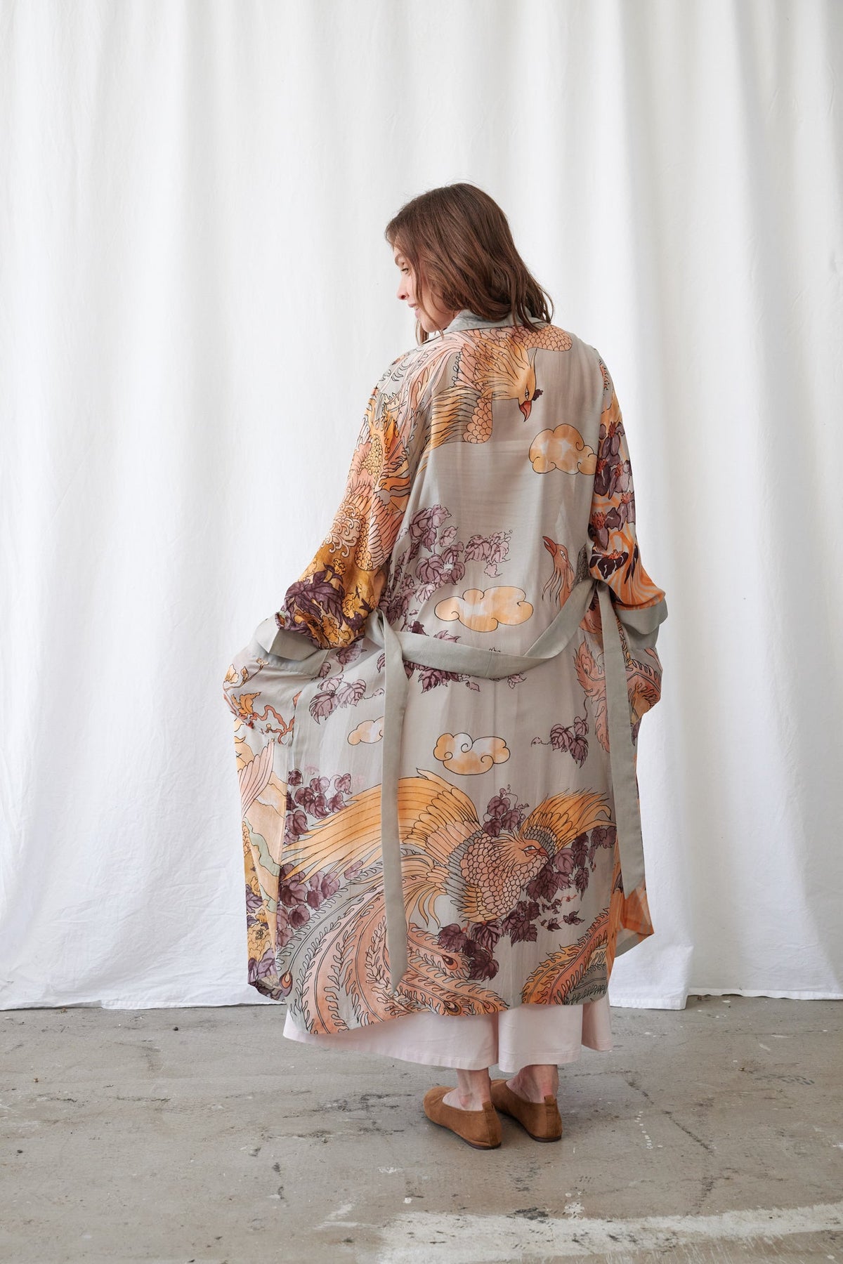 One Hundred Stars Phoenix Grey Gown