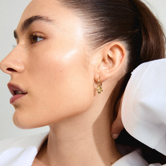 Pilgrim CHARMAINE hoop earrings gold-plated
