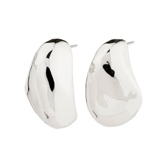 Pilgrim DUNE earrings, Silver-Plated
