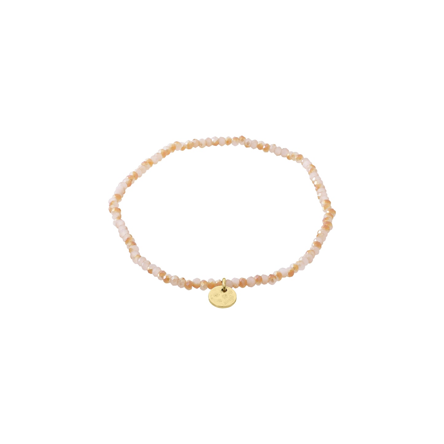 Pilgrim INDIE bracelet dusty rose, gold-plated