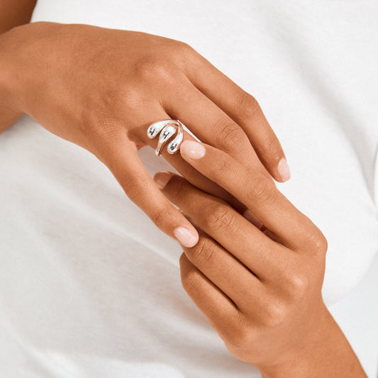 Pilgrim JENNINGS ring silver-plated