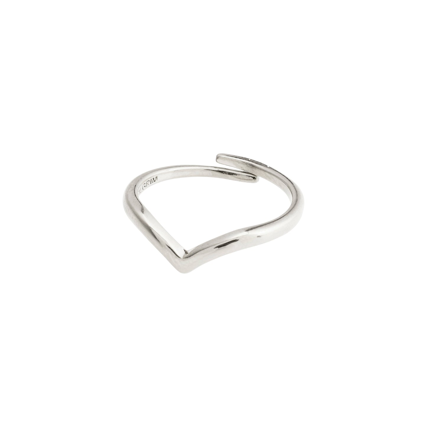 Pilgrim LULU stack ring silver-plated