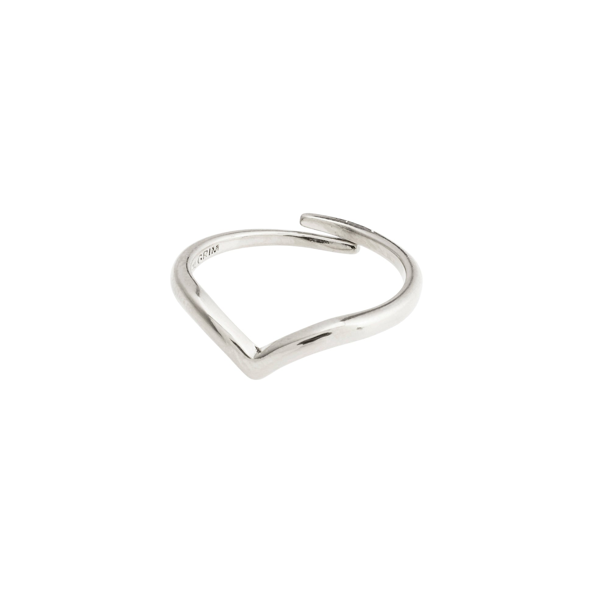 Pilgrim LULU stack ring silver-plated