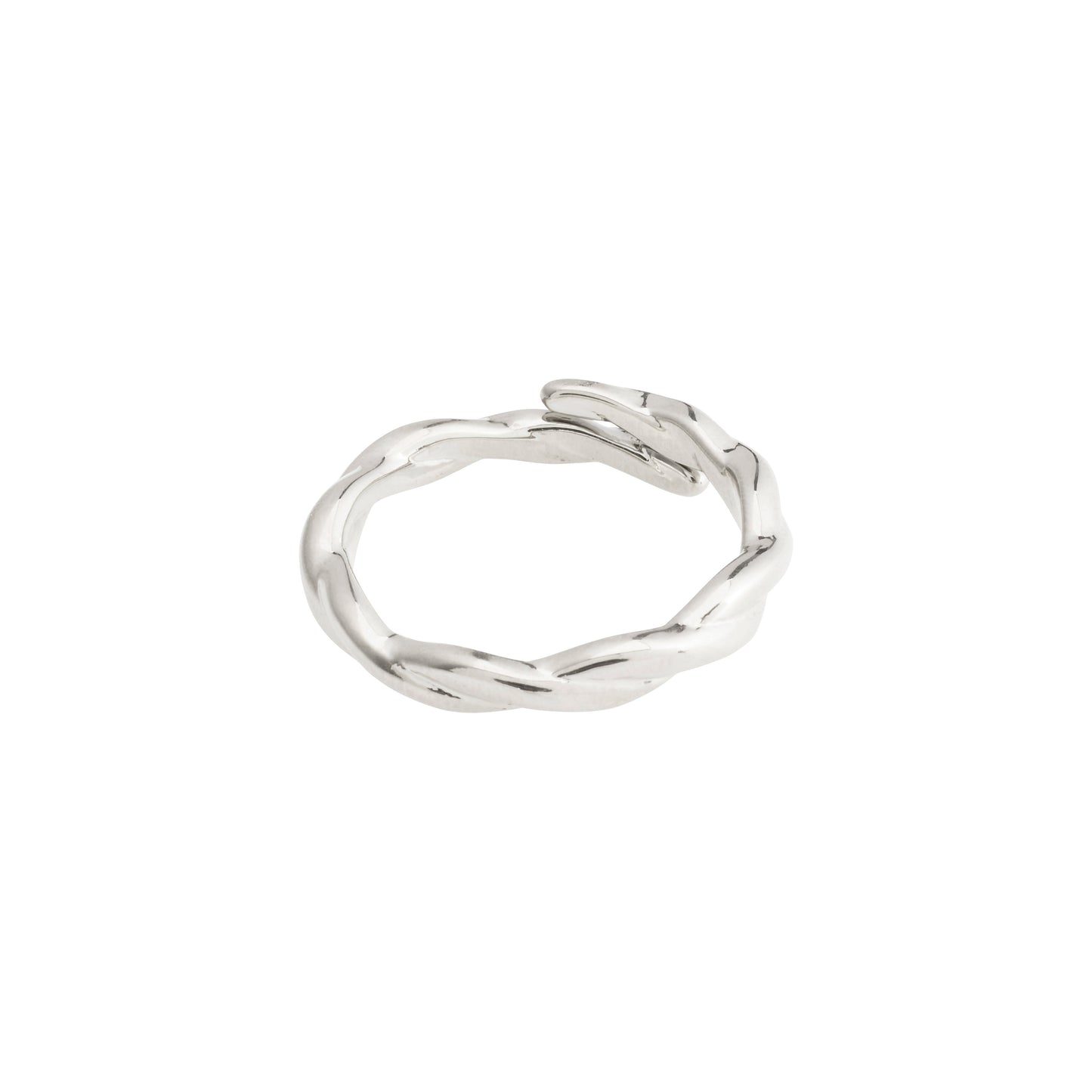 Pilgrim LULU twirl stack ring silver-plated
