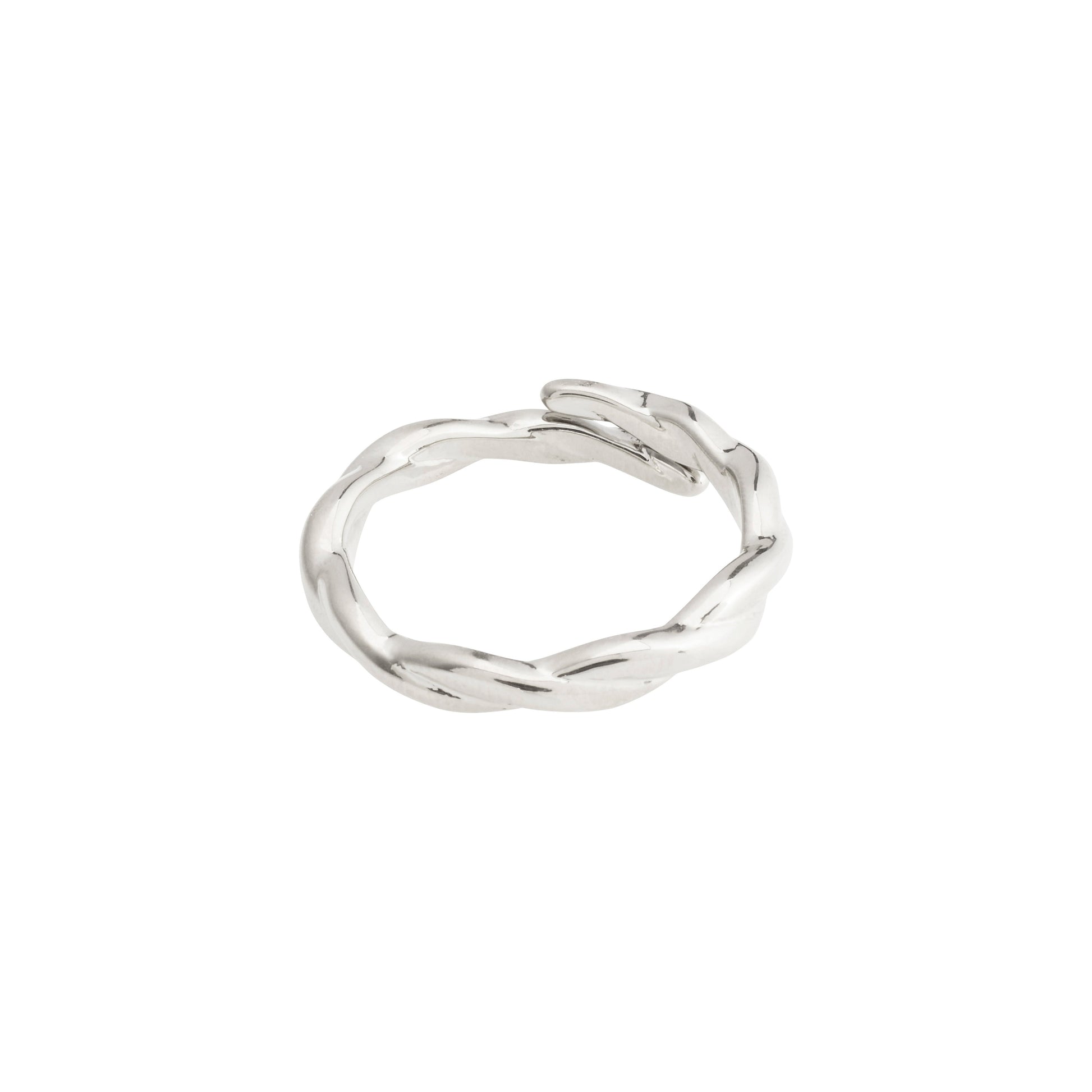 Pilgrim LULU twirl stack ring silver-plated