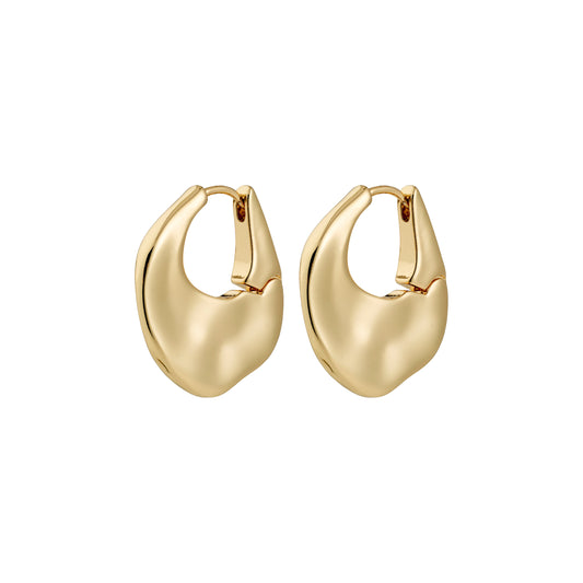 Pilgrim SENSE hoop earrings gold-plated