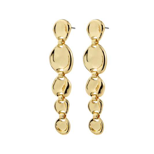 Pilgrim SPARKLE drop earrings gold-plated
