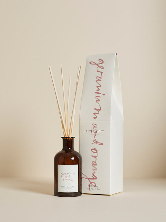 Plum & Ashby Geranium & Orange Reed Diffuser
