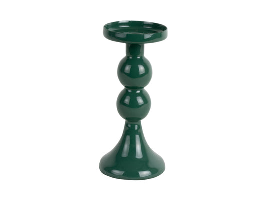 Present Time Candle Holder Funky Medium in Retro Green