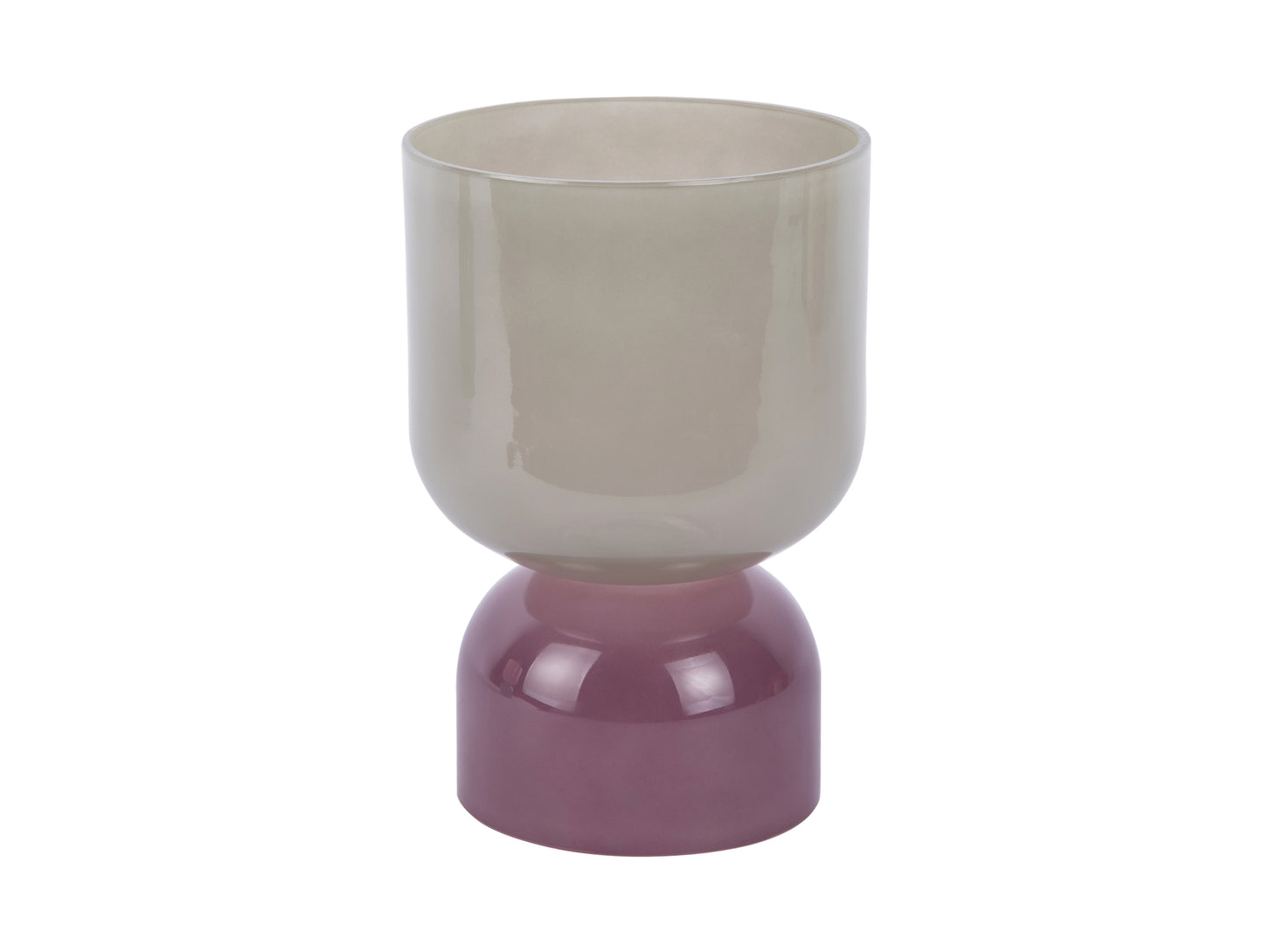 Present Time Large Vase Animado Anillo in Greyed Jade