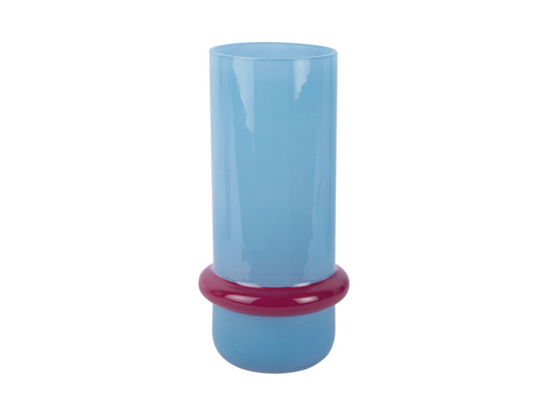Present Time Large Vase Animado Anillo in Soft Blue