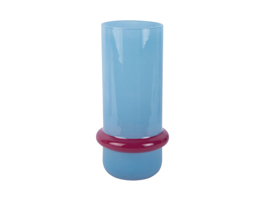 Present Time Large Vase Animado Anillo in Soft Blue