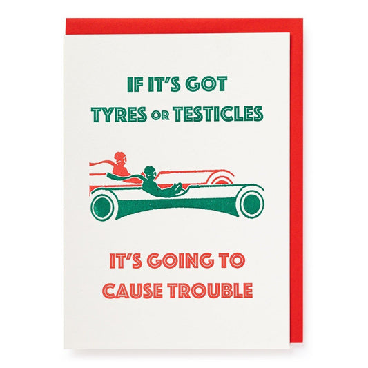 Archivist Tyres or Testicles