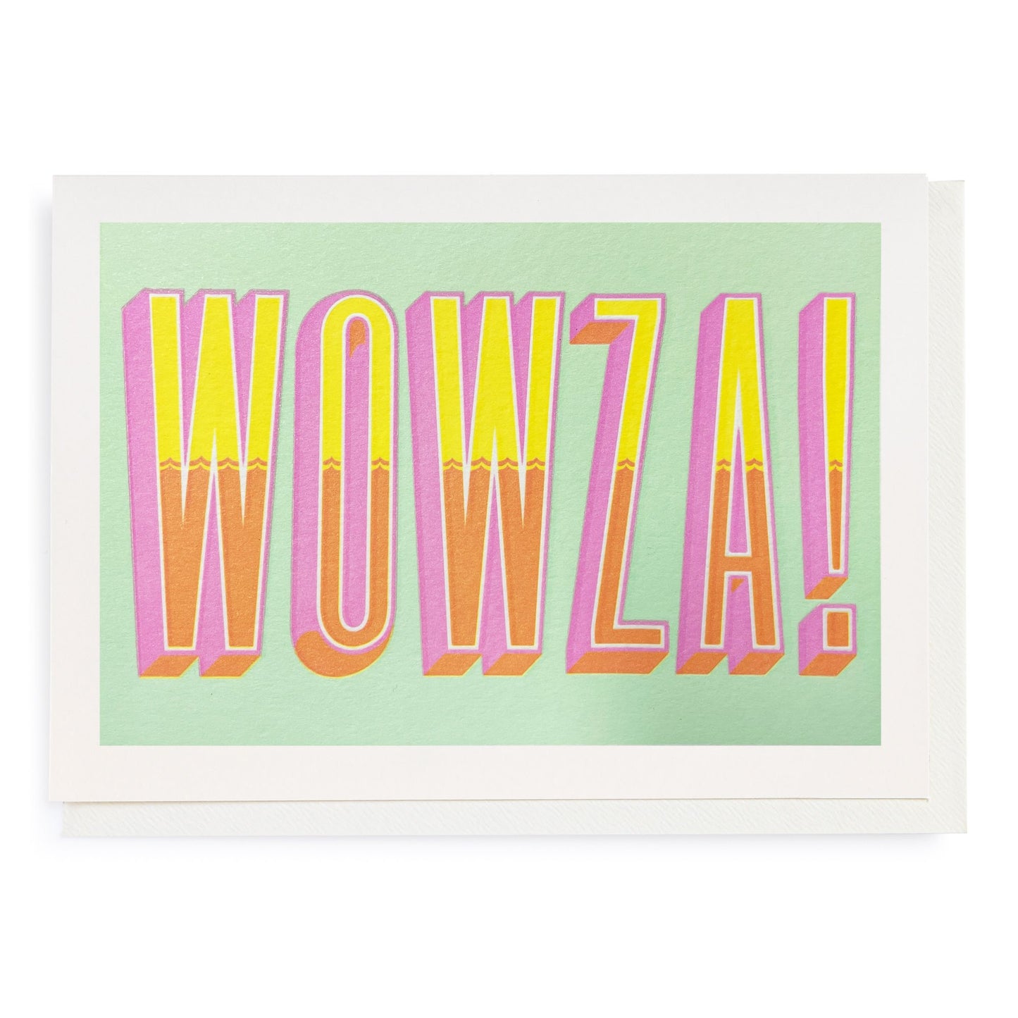 Archivist Wowza! Greetings card