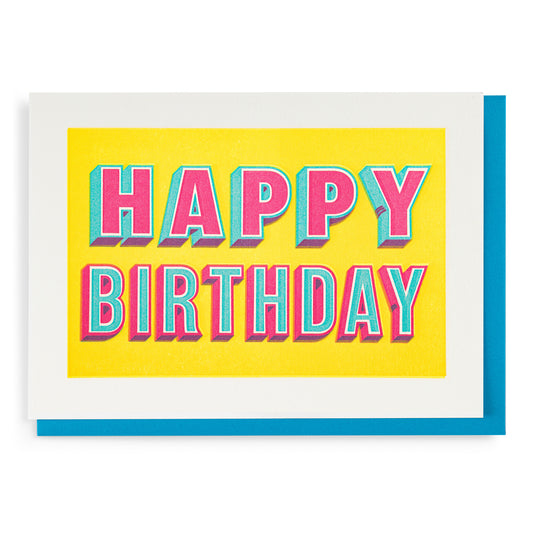 Archivist Happy Birthday Type Greetings Card