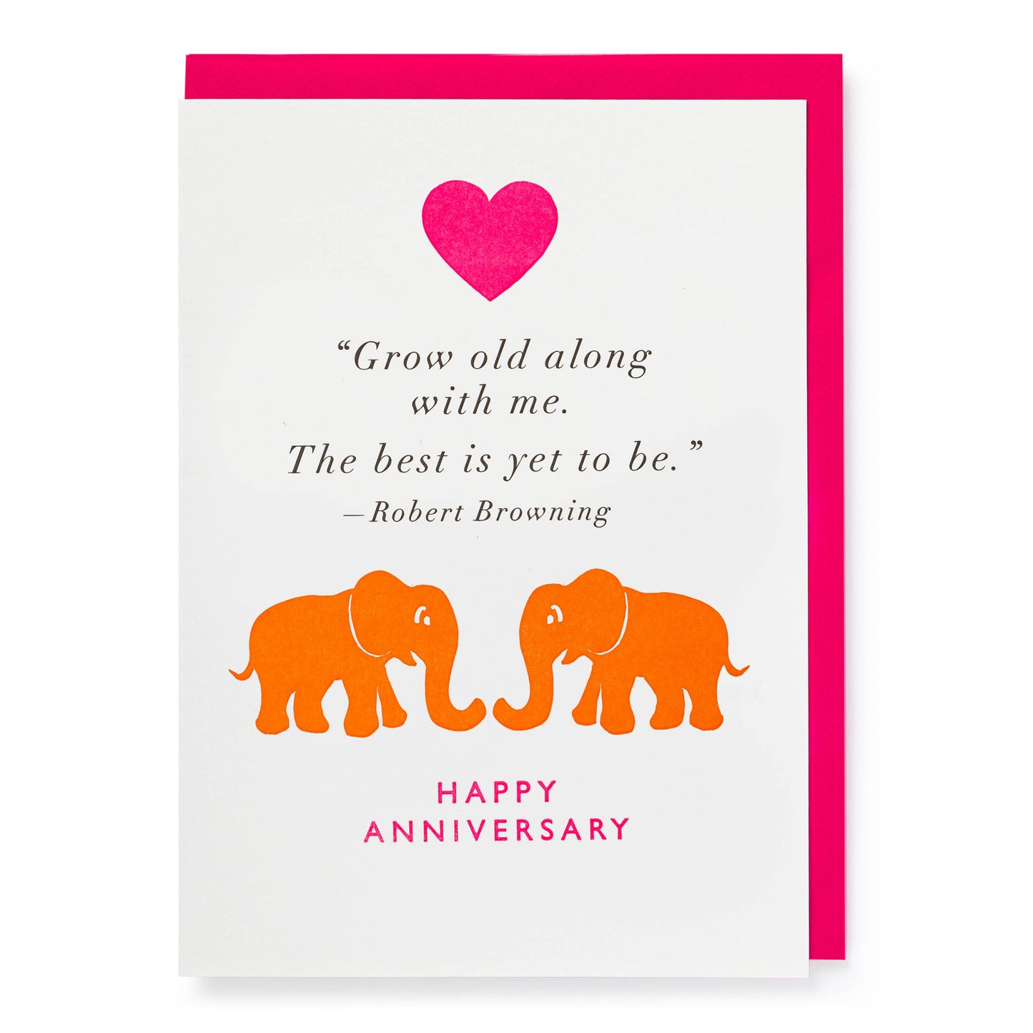 Archivist Anniversary Elephants Card