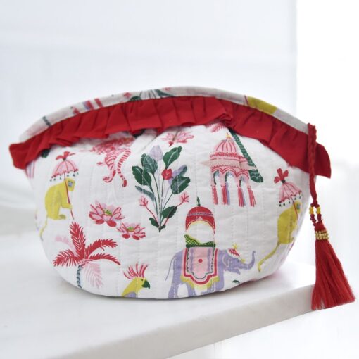 Powell Craft Sultans Garden Frilled Washbag