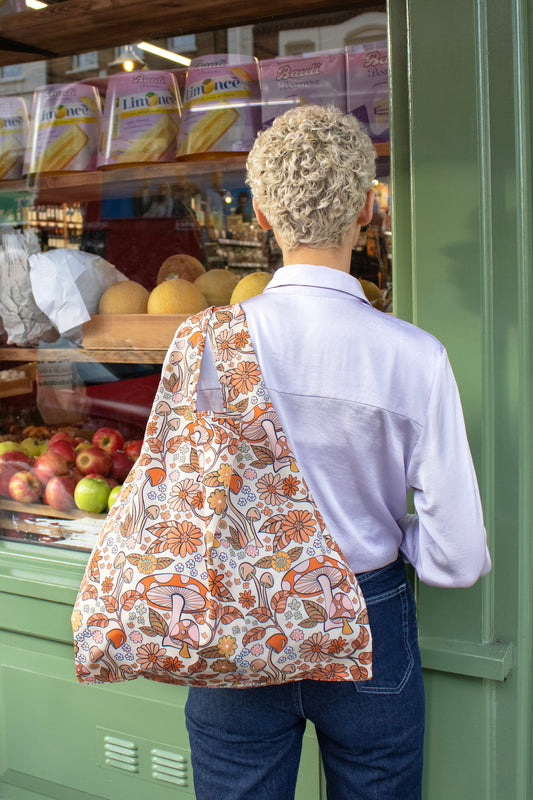 Kind Bag Mushroom Beige Medium Reusable Bag