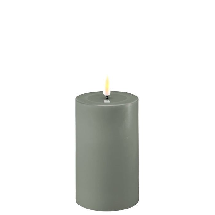 LED Pillar Candle -Standard Medium 7.5 x 12.5
