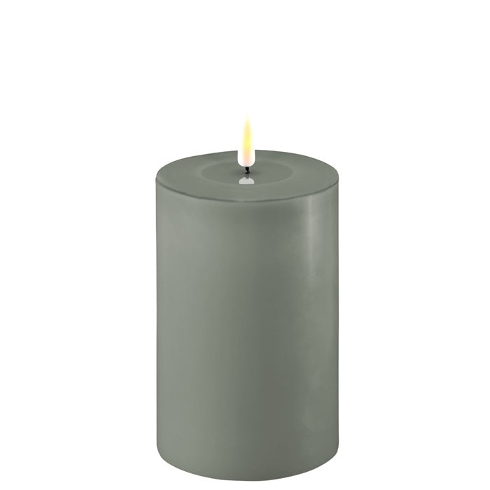 LED Pillar Candle -Medium Medium 10cm x 15cm