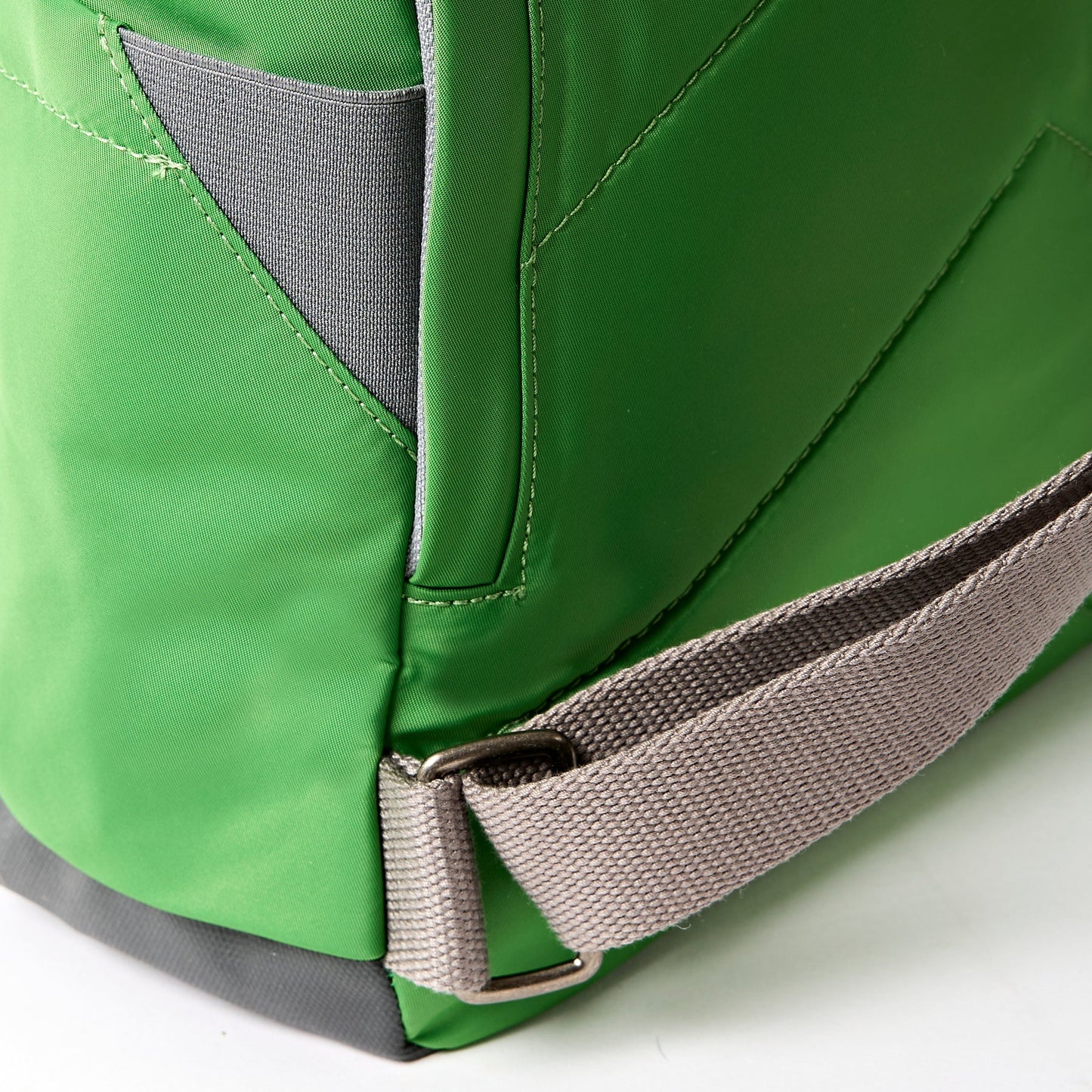 Roka London Medium Canfield Roll Top Backpack in Online Lime