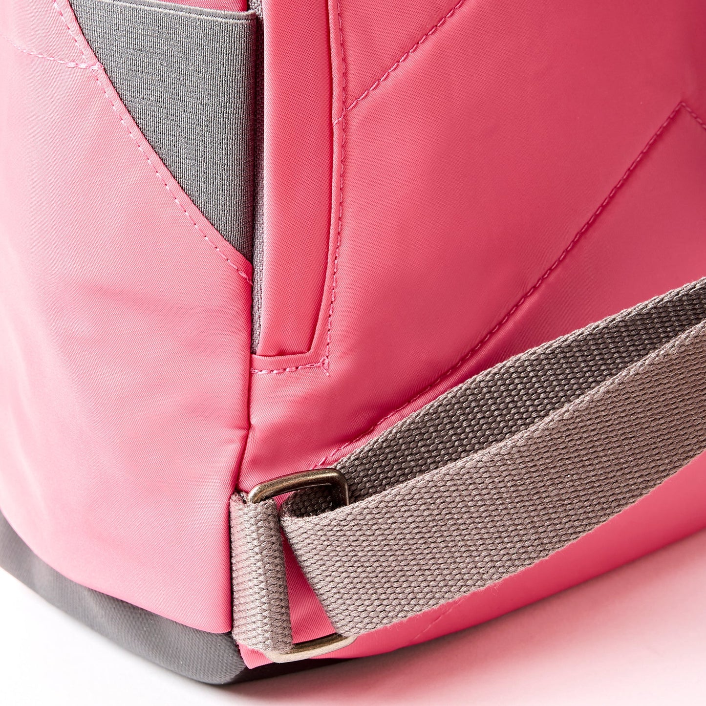 Roka London Medium Canfield Roll Top Backpack in Pink Lemonade