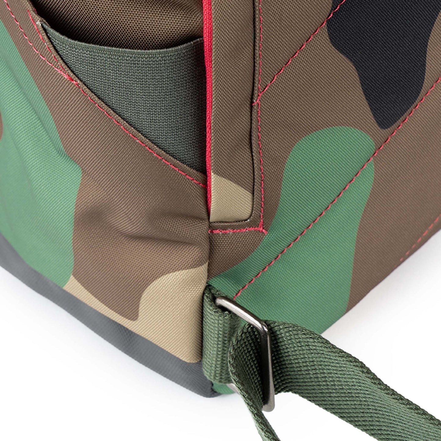 Roka London Small Canfield Roll Top Backpack in Vintage Camo