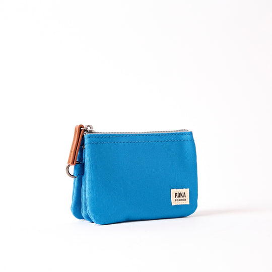 Roka London Carnaby Wallet in Malibu Blue