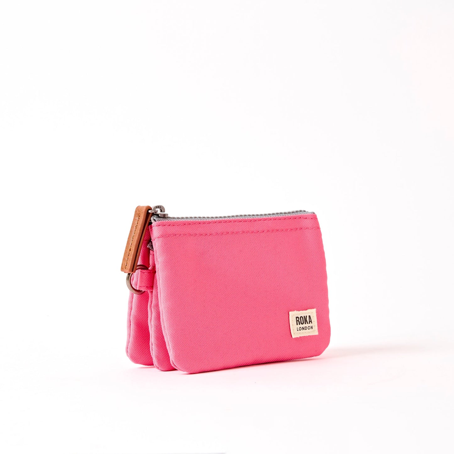 Roka London Carnaby Wallet in Pink Lomonade
