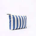 Roka London Maida Vale Small Pouch in Denim Stripe