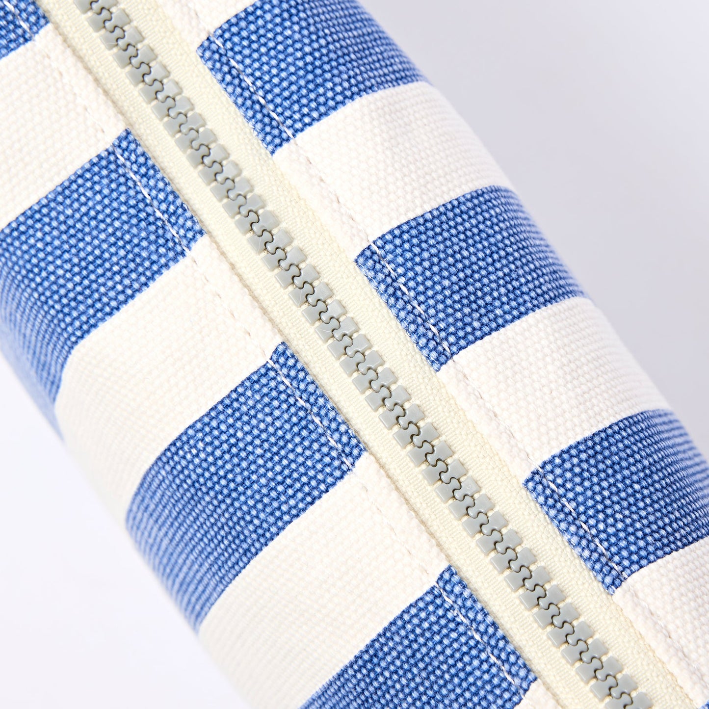 Roka Maida Vale Medium Pouch in Denim Stripe