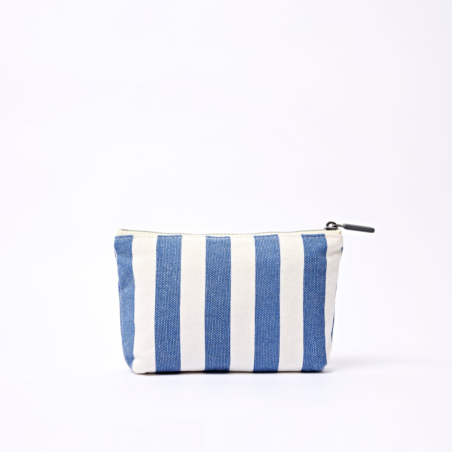 Roka Maida Vale Medium Pouch in Denim Stripe