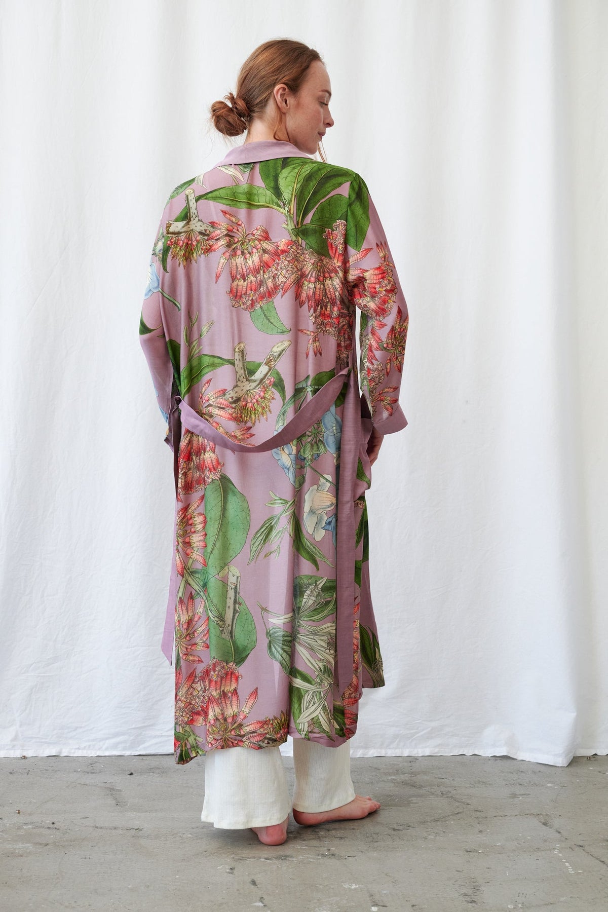 One Hundred Stars Rhodoleia Pink Gown