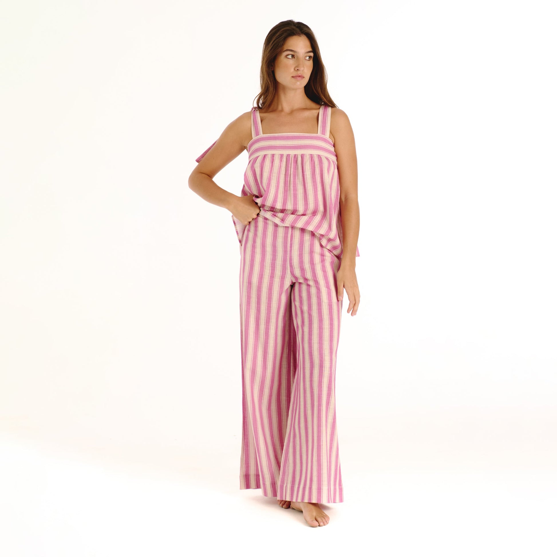 Tanavana  Rio Pink Hamptons Top