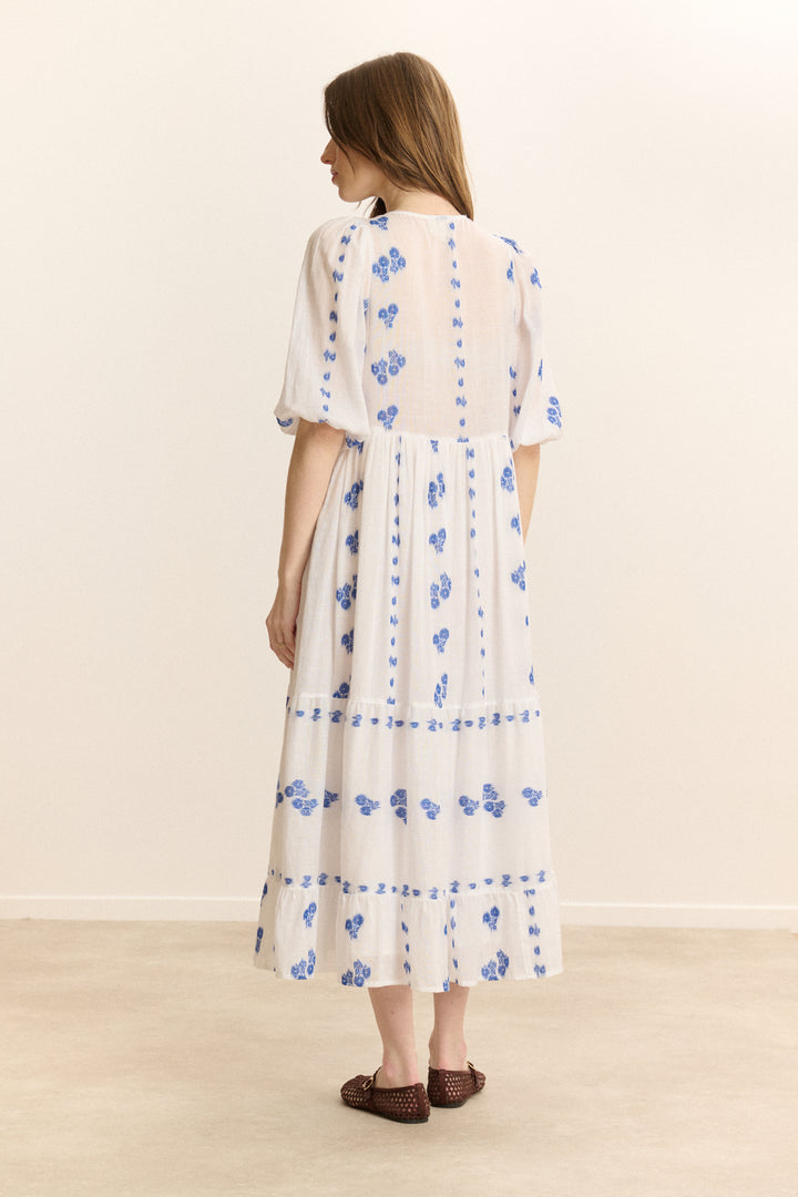 Garance Paris Camille Dress in White